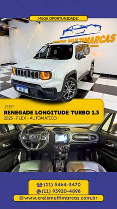 JEEP RENEGADE 1.3 T270 TURBO FLEX LONGITUDE AT6